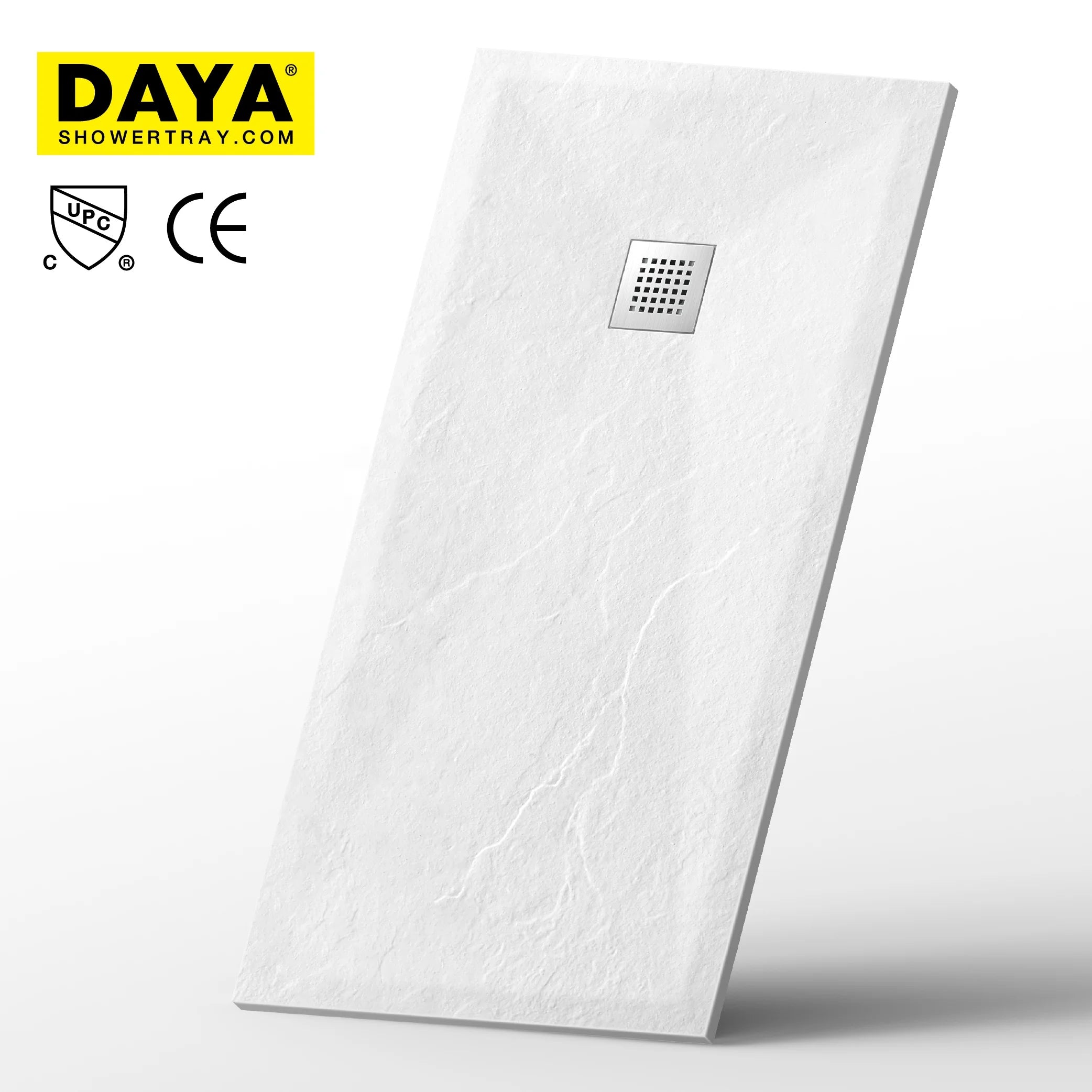 Resin Stone Bathroom Marble Shower Base Shower Pan Portable Shower Tray