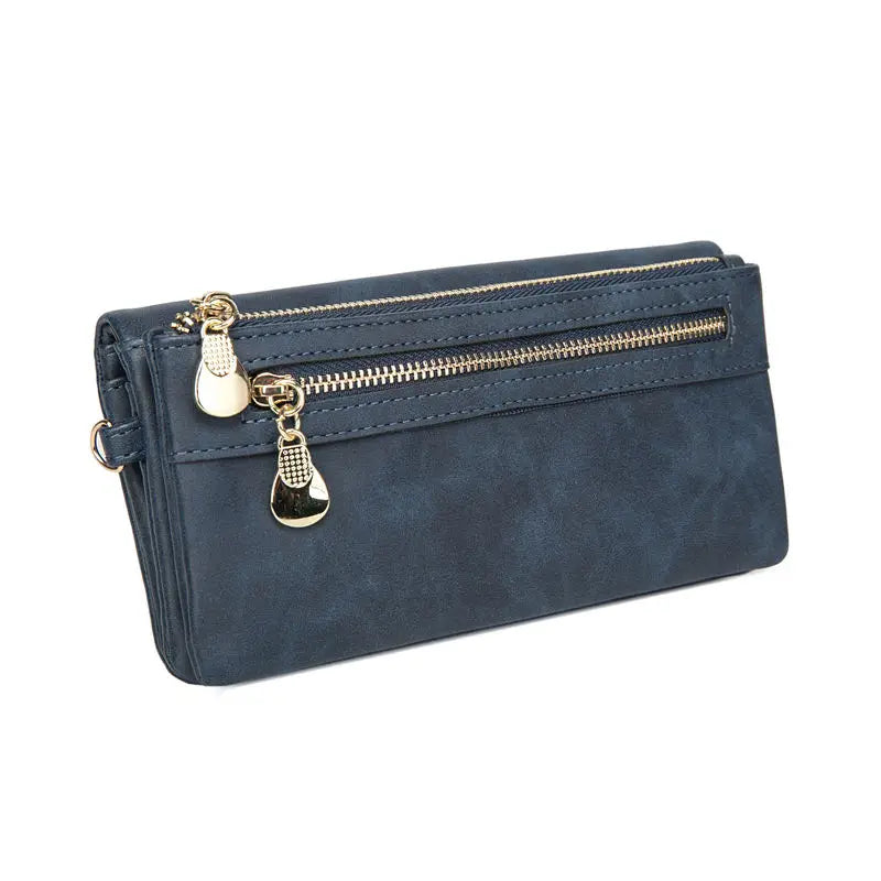 Wholesale Capacity Long Wallets Woman Purse Ladies Wallet With Card Holder Multifunctional Card Wallet Women Coins Purse