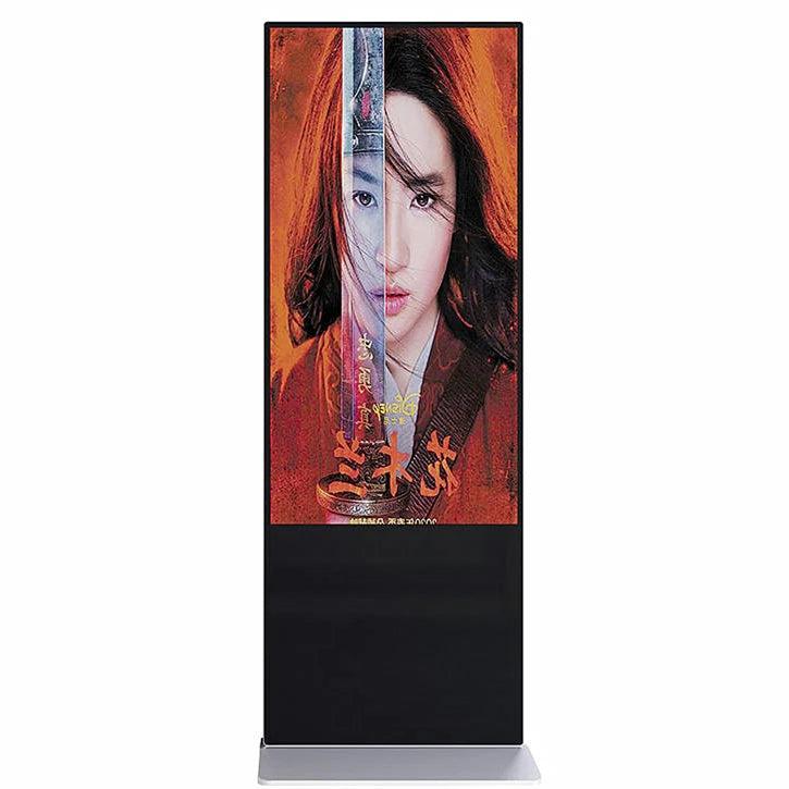 55 Inch Floor Stand Interactive LCD Digital Signage Advertising Display Totem 42inch Touch Screen Kiosk for Shopping Mall