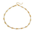 Personalized Trendy Jewelry Wholesale Women Hip Hop Zircon  Chain Necklace