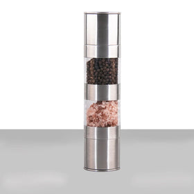 Stainless-steel Pepper Herb Salt Spice Salt and Pepper Set