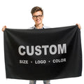 Custom Small Flags Digital Printed Polyester for Weddings & Parties Personalized Designs Small Orders Accepted