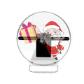 HDFocus 30cm LED Fan Screen Cloud WiFi App Control 3D Holographic Projector Equipment for Hologram Fans