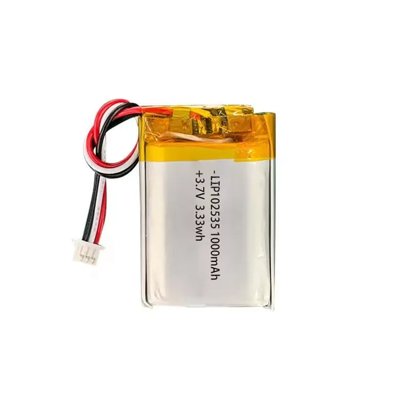 Factory Custom 102535 1000mAh 950mAh Li Polymer Battery 3.7v Lithium Polymer Batteries for Wireless Microphone