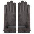 Fashion Thermal Riding Men Thicken Touch Screen Winter Gloves