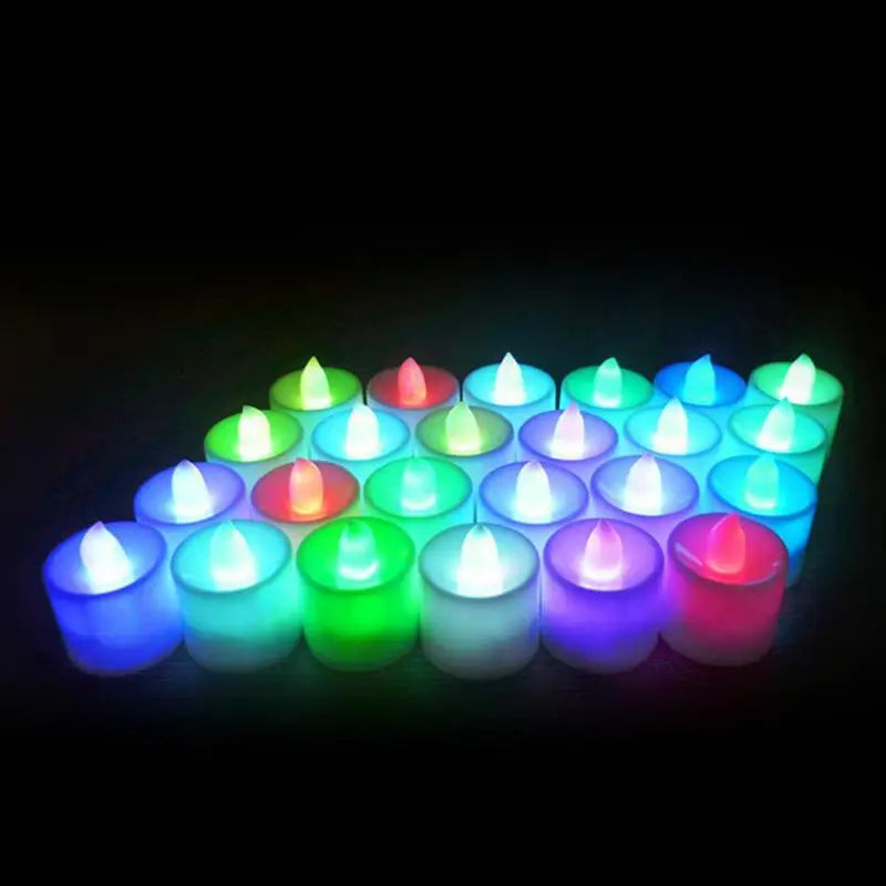 LED Candles Tea Light Creative Led Candles Flameless Candle Home Wedding Birthday Party Decor Accessories