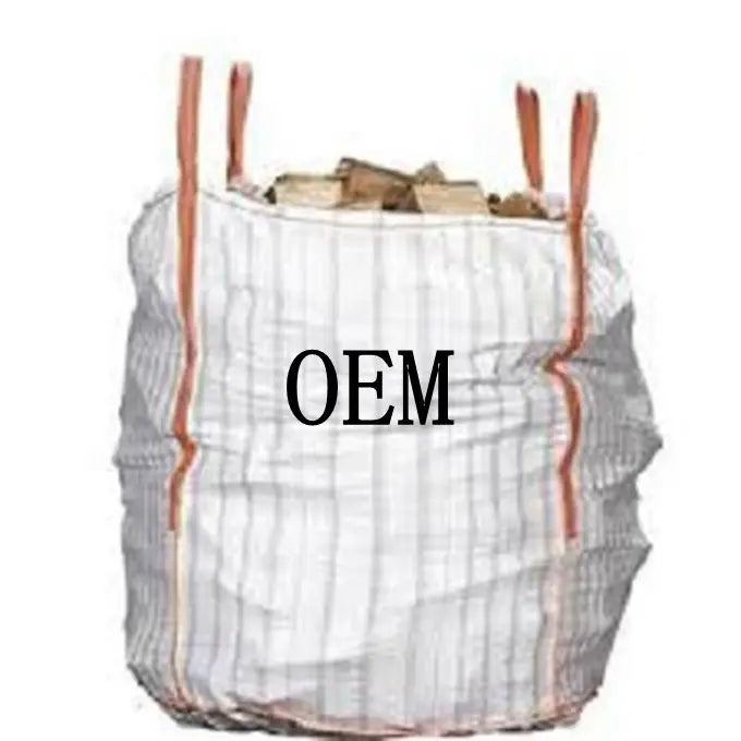EGP Maxisacos 1 Ton Bag Color PP Customized U-panel Firewood Mesh Bag 100% Virgin  Packaging Storage 1000kg 1500kg for Wood