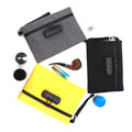 Custom Logo Premium Odor Proof Pouch Zipper Smell Proof Bag with Combination Lock for Men Woven