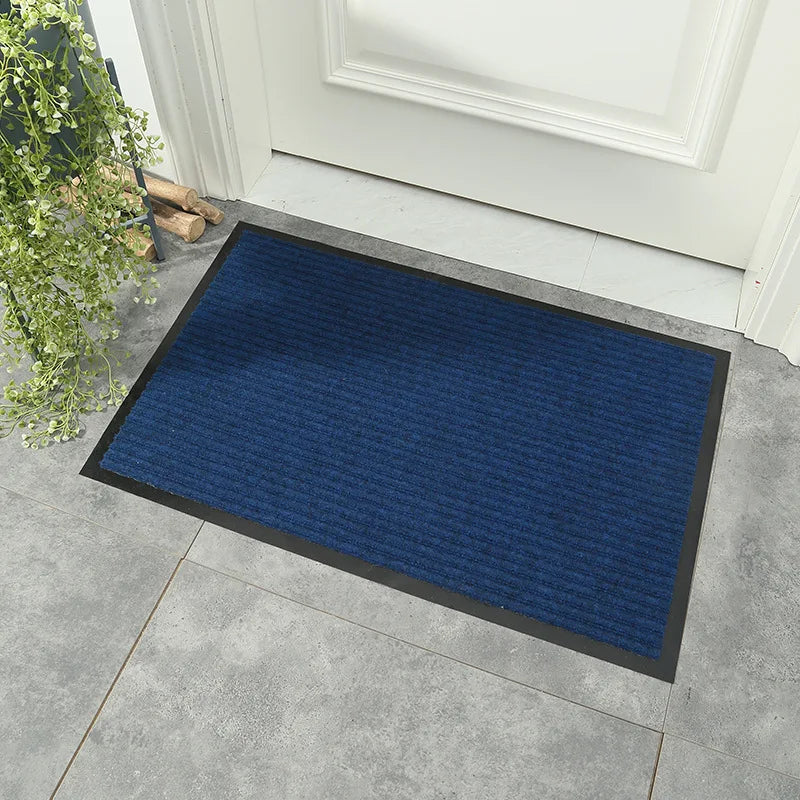 All-Season All Weather Doormat Luxury Jacquard Technique Front Door Mat Non-Slip Low Profile Floor Mats for Indoor Outdoor