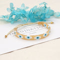 Go2Boho Turkish Evil Eye Bracelet for Women Accessories Miyuki Greek Eye Bracelets Women's Jewelry Fashion Beads Pulsera