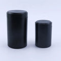 Logo Engraved Laser Aluminum Canister Metal Storage Jar Multi-usage Store Candle Container Stainless Jar With Seal Lid
