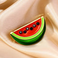 New Creative Fashion Summer Refreshing Fruit Watermelon Cute Small Badge Suit Bag Accessories