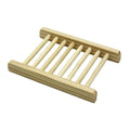 Natural Wooden Soap Dish Simple Wooden Soap Holder Rack Plate Tray