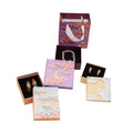 Hot Selling Grey Microfiber Custom Jewelry Package for Earring Bracelet Necklace Pendant Jewelry Box and Insert Pad with Log