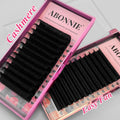 Abonnie Matte Black Fluffy Blooming Flower Lash Trays De Cils Auto Fan Lashes Extensions Cashmere Easy Fan Eyelash Extensions