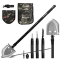 Grade Car Survival Tool Outdoor Stainless Steel Garden Shovel Snow Removal Camping DIY Spades Gardening Detachable Shovels
