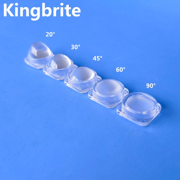 SMD 2835 3030 5050 14.9mm Plano-Convex PMMA Aspheric Led Lens