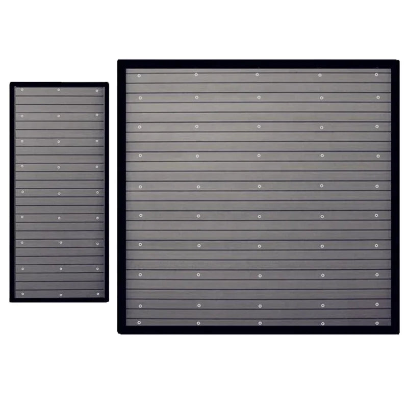 Modern Popular Diy WPC Outdoor Garden Privacy Screening Fence Wpc Fence