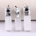 HY Jewelry Natural Sky Raw Selenite Gemstone Pendant Stone Very Small Shop Online at Wholesale Price