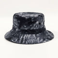 Wholesale Custom Design Printed Fisherman Bucket Hats Baseball Caps Tie Dye Fabric Cotton Bucket Hats