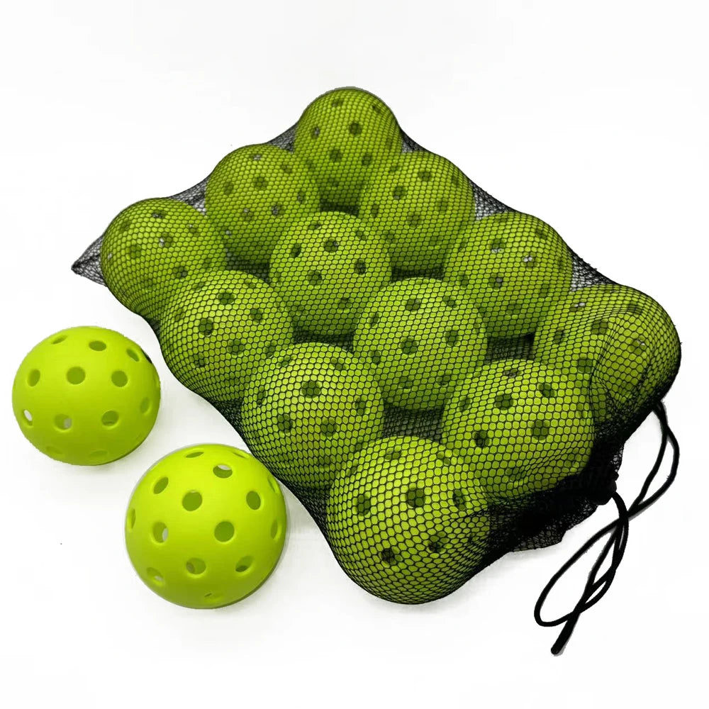 Professional Sports Training Quality Practice Factory Price Wholesale 74mm Hole Net Pickleball Colorful Durable Baseball Balls