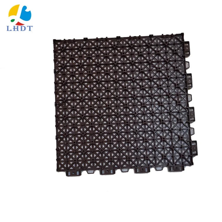 Linghan Outdoor Sports Flooring PP Suspended Plastic Tiles for Basketball and Tennis for Backyards