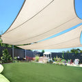 100% Polyester Garden Pool Carport Commercial Shade Sail Uv Polyester Waterproof Sun Shade Sail 4x4m
