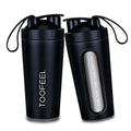 insulation shake vacuum powder fitness stirring Stainless Steel Protein Shaker Metal Sports Drink water gym Bottle