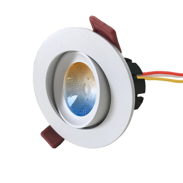 Benory BNL-SP08CW-D 24V 8W 38D 66mm Tunable White Recessed Downlight Spot for KNX Dali PWM Loxone DMX Control4 Casambi Tuya Wifi