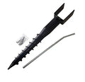 4x4 Post Ground Screw Anchor No-Dig Heavy Duty Ground Screw Anchor