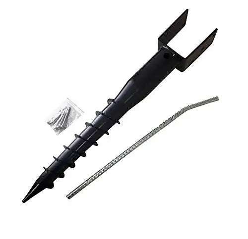 4x4 Post Ground Screw Anchor No-Dig Heavy Duty Ground Screw Anchor