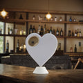 Romantic Heart Design Wedding Gift Hard Plastic Beer Drinks Openers UV Prints Low MOQ Full Colors Coasters Beer Bottle Openers