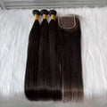 Raw Vietnamese Hair Bundle Bone Straight Hair Weaving Bundles Virgin Human Hair Wholesale