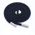 140x0.8cm Round Drawstring Hood with Metal Tips Shoelace Belts for Shorts and Pants Durable Polyester Material