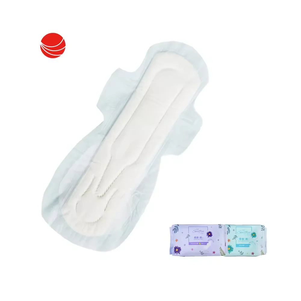 OEM Organic Cotton Lady Napkin Non-woven Organic Cotton Sanitary Towel