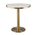 Modern Luxury Top Gold Side Table Marble Coffee Table