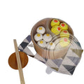 Food Grade Kraft Paper Disposable Greaseproof Brown Paper Bowl Craft Paper Bowl