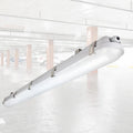 High Lumen LED Tri-Proof Light Fixture 40W IP65 Vapor Tight 4FT 3-CCT Switchable 120 Beam Angle for Garage Office Warehouse