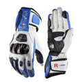VEMAR Long Motorcycle Riding Leather Gloves High Quality Carbon Fiber Breathable Racing Gloves Touch Screen Motocross Gloves
