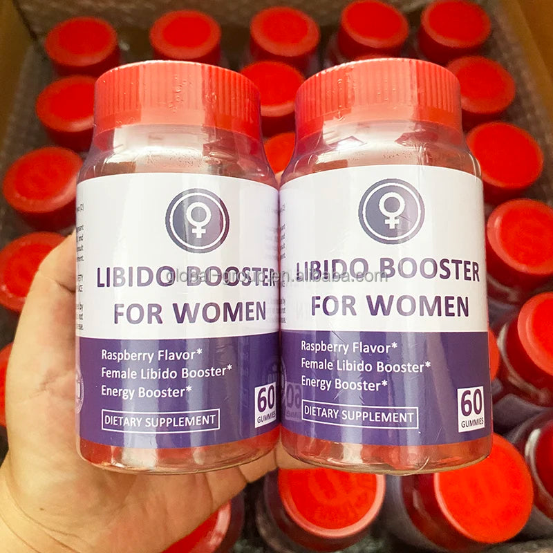 Private Label Libido Booster Gummies for Men Women Gummy With Saw Palmetto Natural Female Libido Booster Herb Gummies