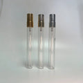 5ml 10ml Custom Small Empty Luxury Glass Perfume Oil Spray Sample Bottle with Screen Printing Pump Sprayer and Reed Diffuser