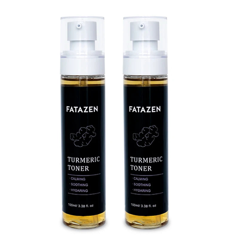 FATAZEN Skin Care Products Turmeric Whitening Vitamin C Refershing Moisturizing Facial Skin Care Skincare Moisturizer Face Toner