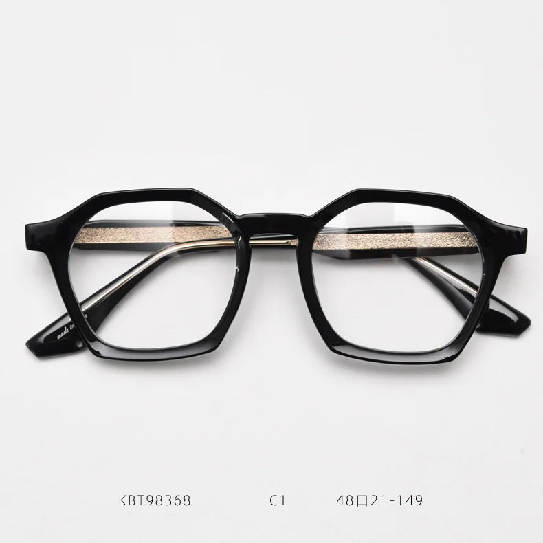 2026 Square Acetate Glasses Frame Men Women Brand Designer Vintage Personality Optical Eyeglasses Prescription Eyewear
