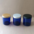 Customize 16oz Borosilicate Glass Jar with Plastic Screw Lid Food Grade Storage Canister for Candy Packaging
