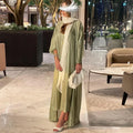 Eid Ramadan Latest Morocco Style Muslim Abaya Women Muslim Dress Plus Size New Fashion Design 2023 Dubai