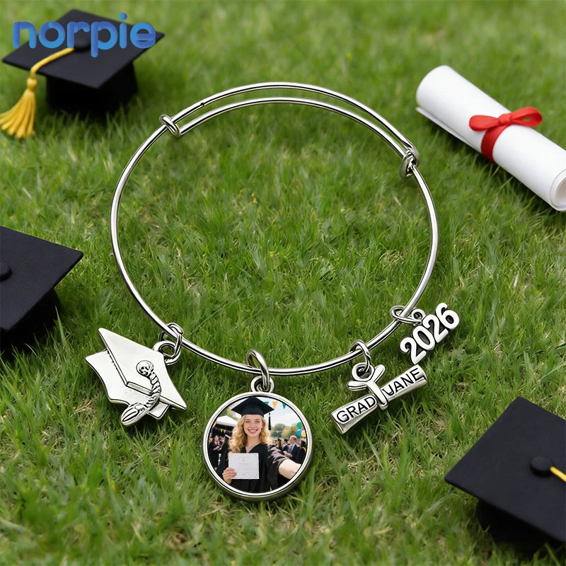 Gift Graduation Season Promotional Custom Design Sublimation Graduation Bracelet