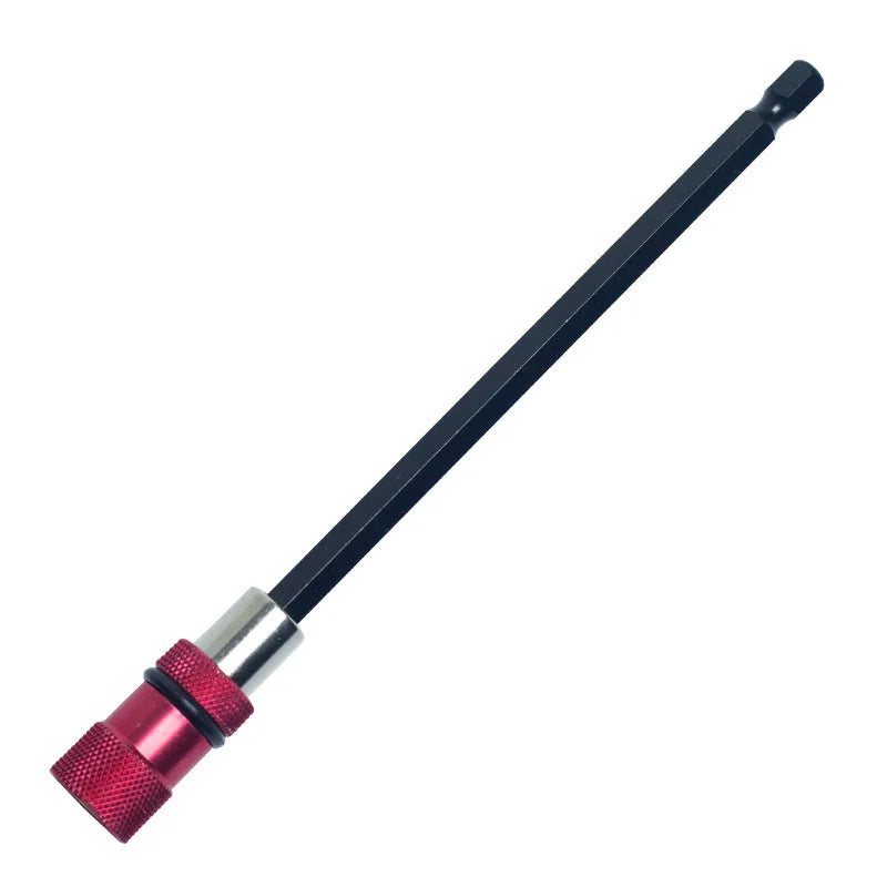 300mm Batch Head Extension Limit Connecting Rod Electric Drill Connector 6.35mm Magnetic Hexagonal 1/4 Socket Extension Rod