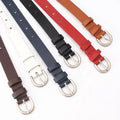 JULUN PU Belt Manufacture Women Belt Multi-color Heart Hollow Out PU Strap Silver D Ring Buckle Sweet Ladies Waist Belt