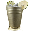 400ML Conical Double Line Metal Stainless Steel Specialty Mojito Cocktail Mint Julep Cup for Bar Party