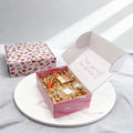 Factory Wholesale Recycled Materials Mailer Gift Cosmetics Packaging Pink Custom Logo Shipping Box Glossy Matt Lamination